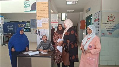 لمتابعة الانضباط .. مرور مفاجئ لوكيل صحة دمياط على وحدات طب الأسرة 