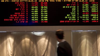 انخفاضات في بورصة «تل أبيب» بعد الغارات الإسرائيلية على مدينة رفح