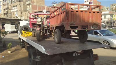 ضبـ.ـط تروسيكلات بالمنوفية لقيام سائقيها بتحميل ركاب وتعريض حياتهم للخطر