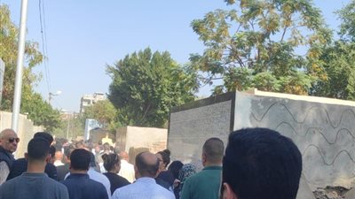 رحل في عز شبابه.. أهالى الشرقية يشيعون النقيب يوسف الحسينى لمثواه الأخير