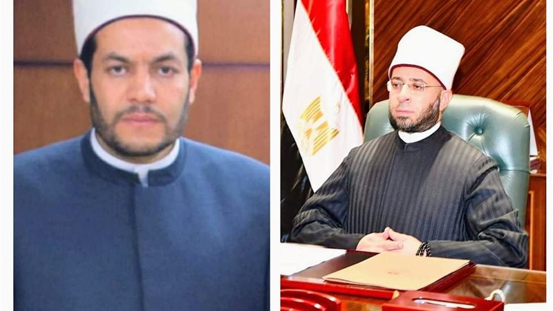 وزير الأوقاف ومدير