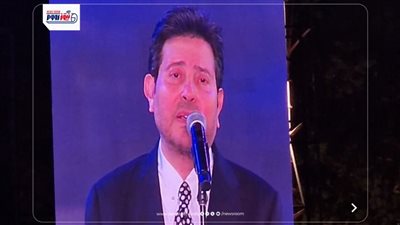 لا هنخلص بعد بكره .. هاني شاكر يضفي أجواء من الدعابة بمهرجان الموسيقى العربية