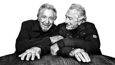 آل باتشينو وروبرت دي نيرو يتعاونان في حملتهما الإعلانية الأولى لصالح مونكلير