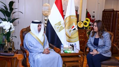  وزيرة التنمية المحلية تستقبل سفير الإمارات الجديد بالقاهرة لبحث سبل التعاون