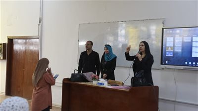  في إطار التعاون المثمر عروض نادي سينما الإسماعيلية بجامعة قناة السويس