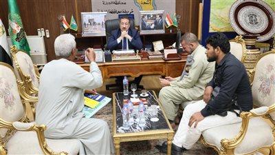 محافظ المنوفية يلتقي 