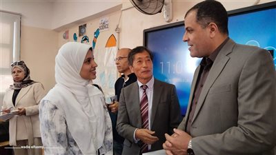 خبراء التوكاتسو اليابانيون في زيارة لمدارس دمياط لتقييم التجربة التعليمية