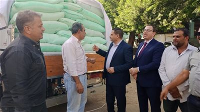 مديرية تموين الجيزة تضبط سيارة محملة بـ 10 أطنان دقيق للسوق السوداء