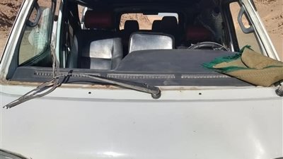 إصابة 7 أشخاص في انقلاب ميكروباص بملفات العين السخنة بالسويس 