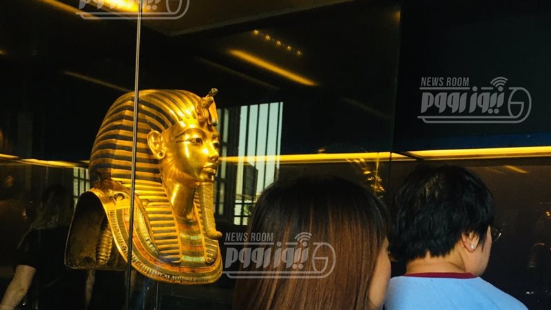 آخر صورة للقناع الذهبي