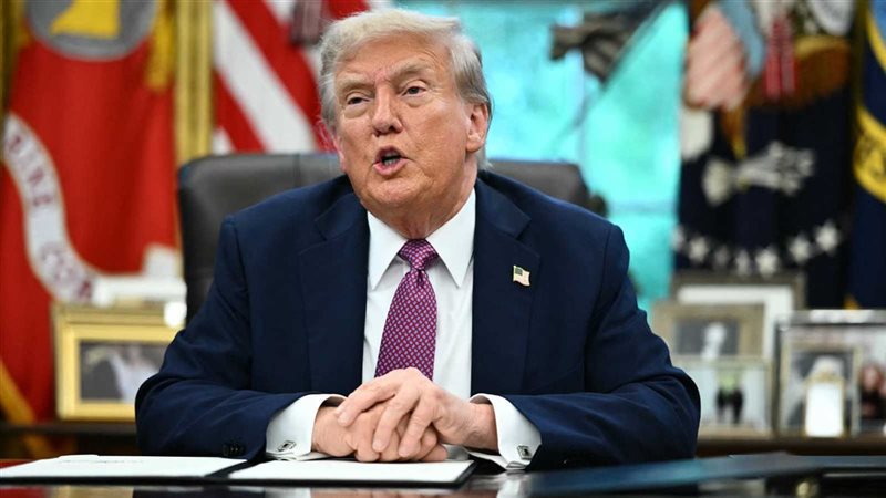 الرئيس الأمريكي دونالد