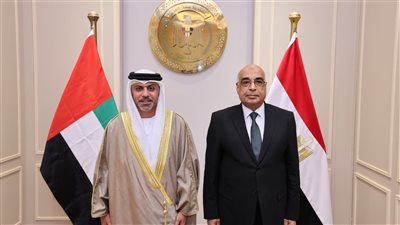 وزير العدل يستقبل سفير دولة الإمارات العربية المتحدة بالقاهرة