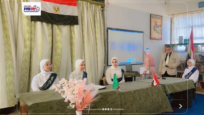 مدير «تعليم الفيوم» يتابع إجراءات تنصيب البرلمان بإحدى المدارس