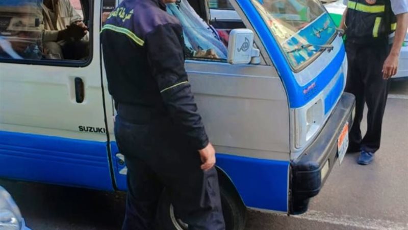 حملة مرورية مكبرة