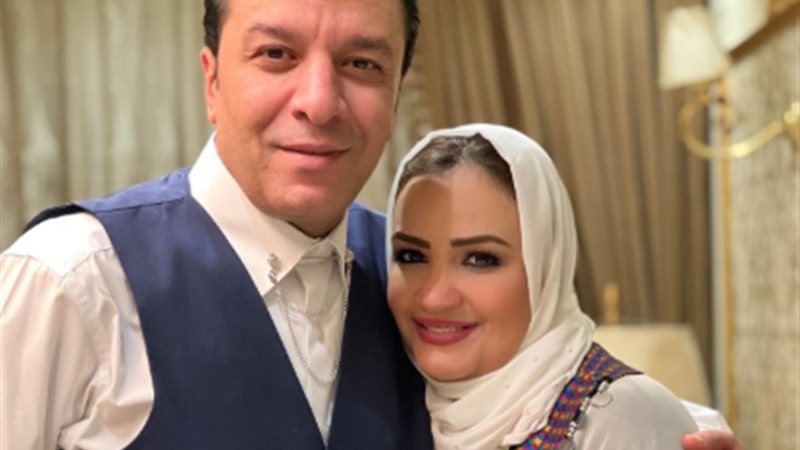 مصطفى كامل وزوجته