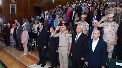 محافظ دمياط يشهد الاحتفال بالذكرى الثانية والخمسين لانتصارات السادس من أكتوبر