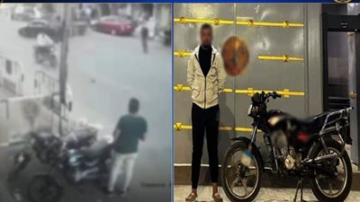 فر هاربًا.. أمن المنيا يلقى القبض على قائد دراجة صدم شخصين