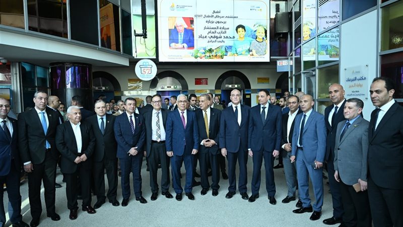 جانب من الزيارة 