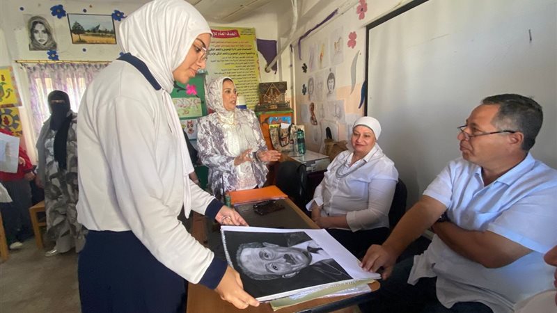 جانب من الزيارة
