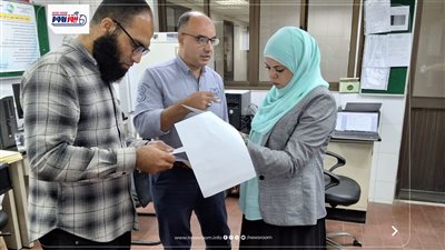مياه الفيوم.. زيارة المراجعة البينية لأعتماد شهادة الأيزو لمعمل المعايرة