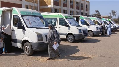 محافظ الدقهلية: 1644 مواطن يستفيد من القافلة الطبية المجانية في مركز بلقاس