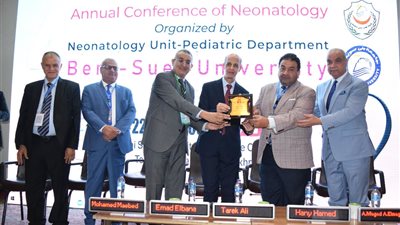 افتتاح المؤتمر السنوي الـرابع لطب حديث الولادة بجامعة بنى سويف