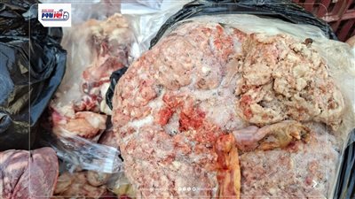 ضبط 150 كيلوم لحوم سوداني كبده سجق شرقي لحم مفروم منتهية الصلاحية بالفيوم 