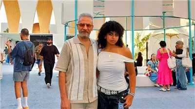 صبا ابنة صبري فواز تخطف الأنظار لها في مهرجان الجونة السينمائي |صورة 