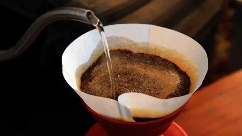 بقايا القهوة