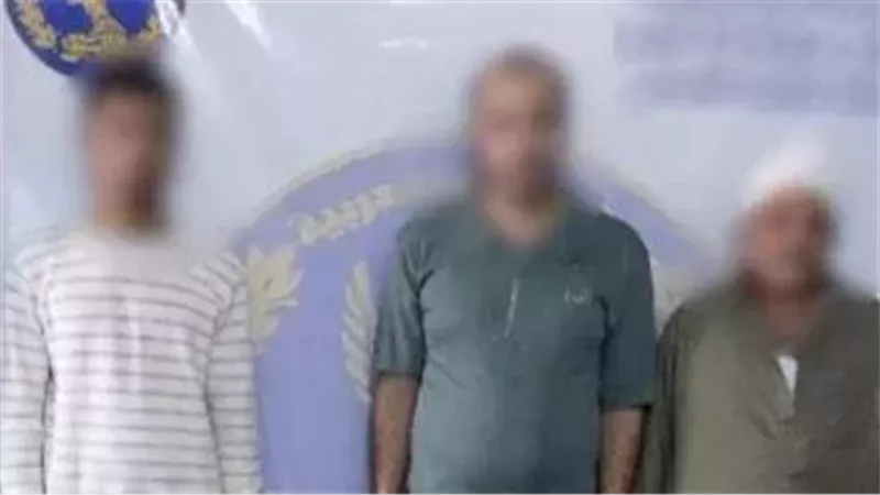 المتهمون عقب القبض