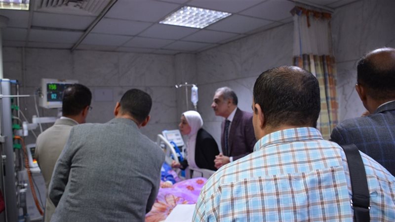 طلاب جامعة بنها المصابين