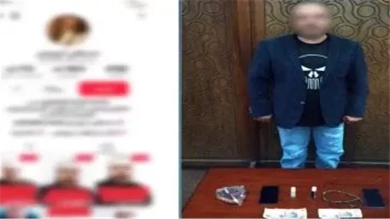 المتهم عقب القبض