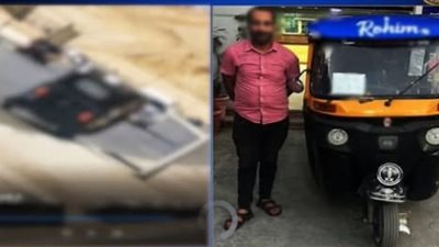 ضبط سائق توك توك يسير عكس الاتجاه بالمقطم ويهدد حياة المواطنين