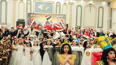 طلاب الإسكندرية يحيون ذكرى نصر أكتوبر بعروض وطنية مبهرة