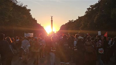 سلمية ومدنية.. أعلى المسلمين بألمانيا يرد على تشويه احتجاجات التضامن مع فلسطين