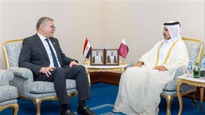 وزير البترول والثروة المعدنية في لقاءات مع كبار المسئولين في قطر