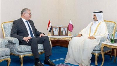 تفاصيل لقاءات لوزير البترول والثروة المعدنية مع كبار المسئولين في قطر