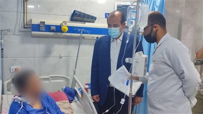 تحقيقات بالجملة.. إحالة مدير مستشفى  حلوان وآخرين للشئون القانونية| صور 