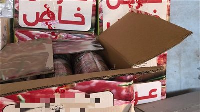 ضبط طن لانشون غير صالح للاستهلاك داخل مخزن بدون ترخيص بالقليوبية