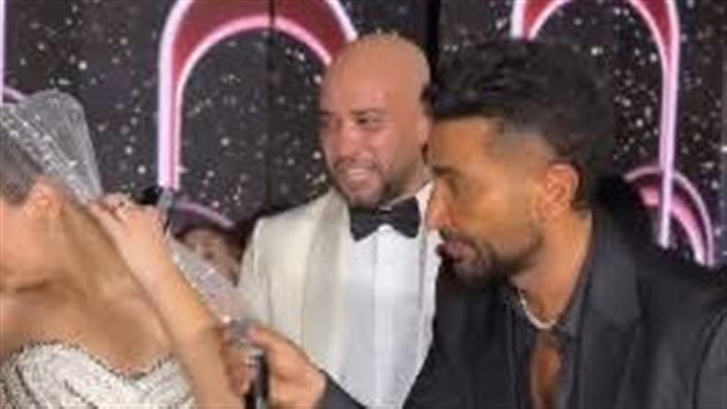 أحمد سعد في حفل زفاف
