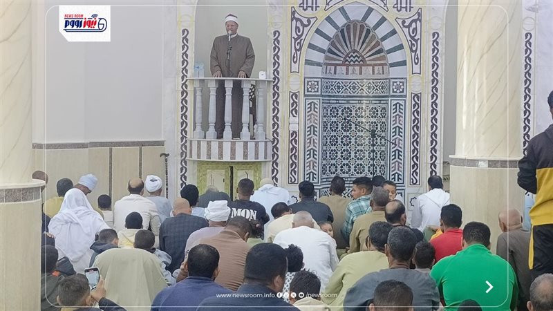 افتتاح مسجد عزبة