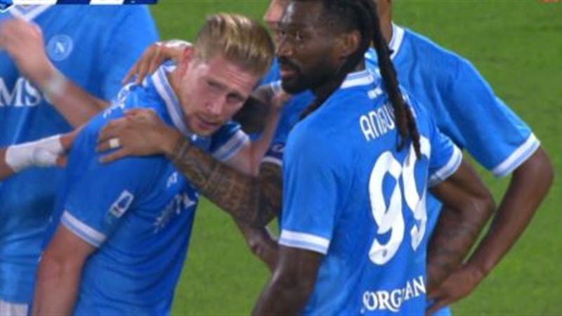 دي بروين في مباراة