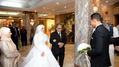 في أجواء عائلية.. حفل زفاف كريمة الكاتب الصحفي حامد محمد حامد