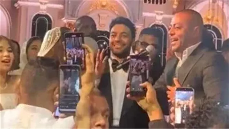 حفل زفاف أحمد جمال