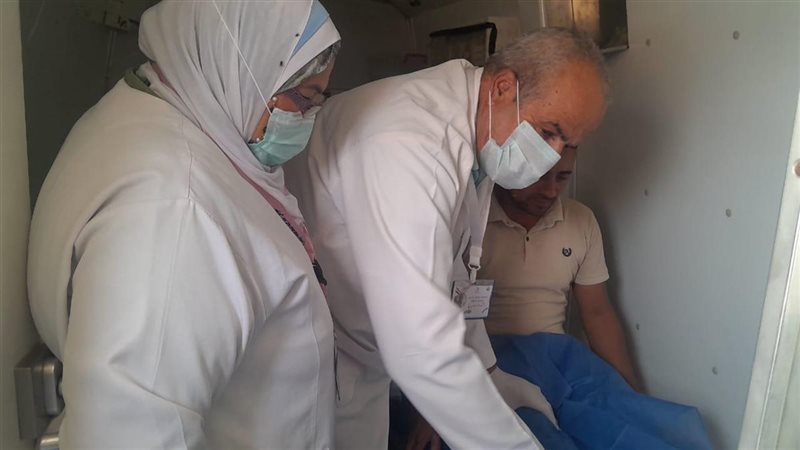 الكشف على 562 مواطن