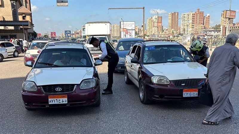 حملة مرورية بالدقهلية