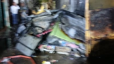 السيطرة على حريق هائل في مخزن خردة بمنطقة الفراهدة بالإسكندرية 