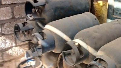 ضبط 30 أسطوانة غاز قبل بيعها بالسوق السوداء ببنى سويف