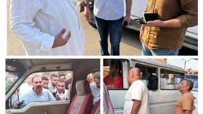 محافظ الجيزة: ضبط 40مخالفة لسيارات السرفيس لتقسيم خطوط السير وتحصيل أجرة زائدة