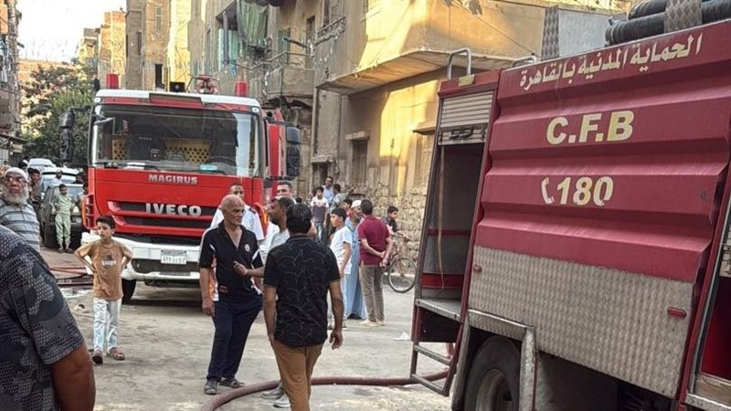 حريق شقة - أرشيفية